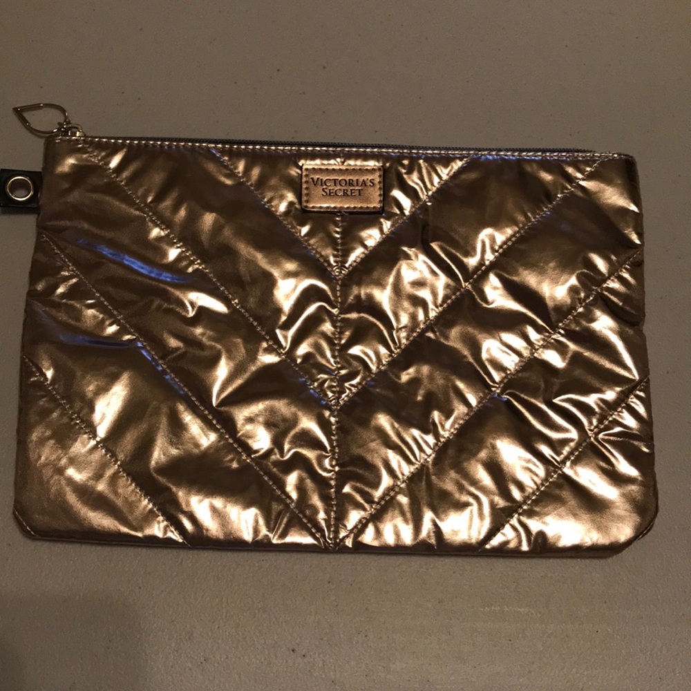 Victoria Secret rose gold bags
